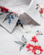 AWCTA Women’s Floral Cotton Slim Fit Shirt