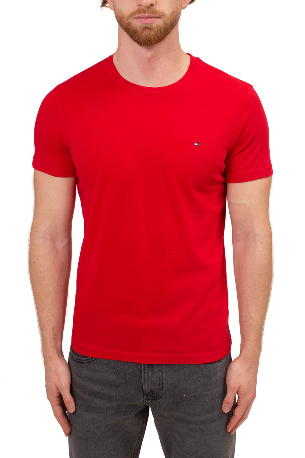 TOMMY HILFIGER Men’s Premium Cotton Crew Neck T-Shirt