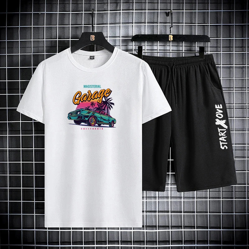 AWCTA Men’s Sports T-Shirt & Shorts Set