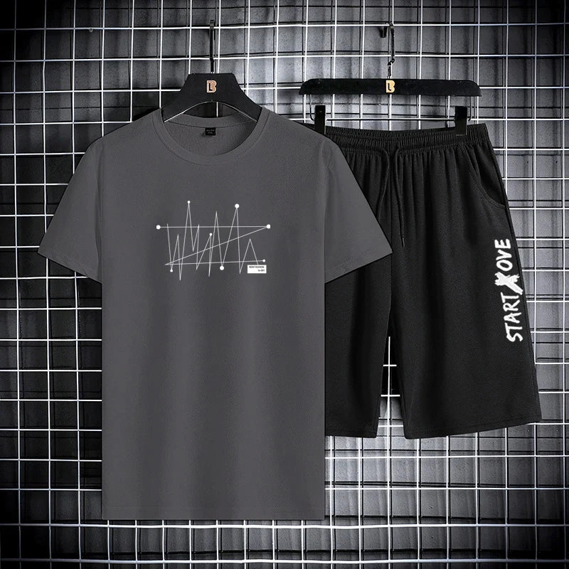 AWCTA Men’s Sports T-Shirt & Shorts Set