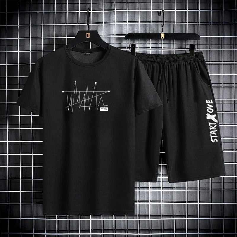 AWCTA Men’s Sports T-Shirt & Shorts Set