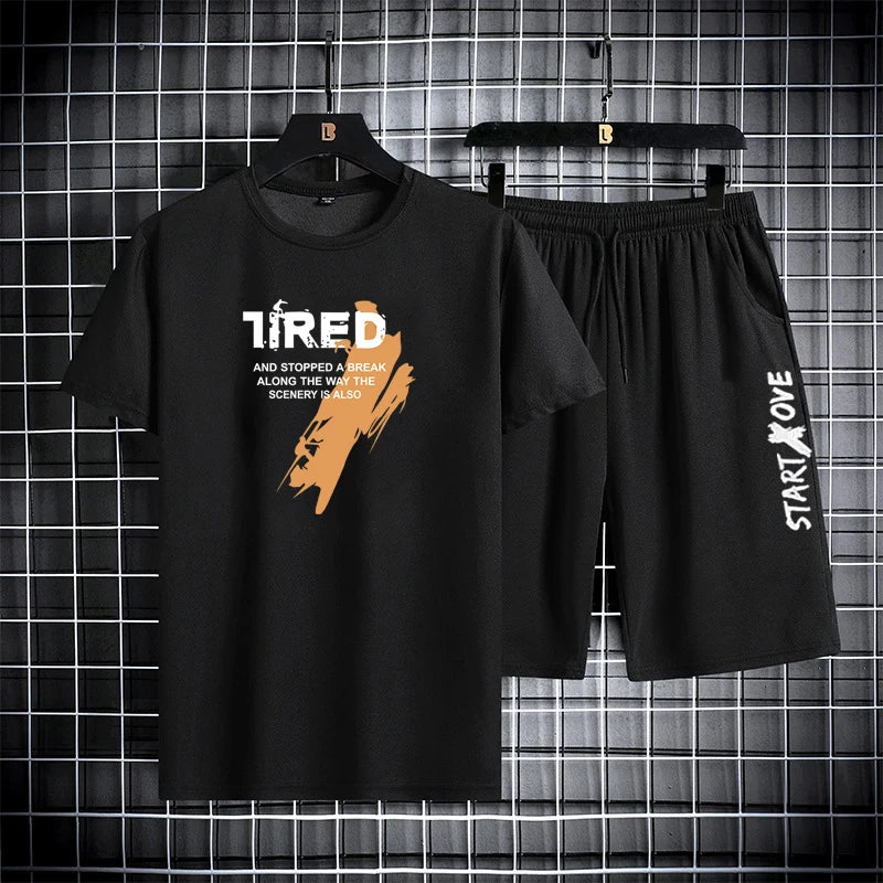 AWCTA Men’s Sports T-Shirt & Shorts Set