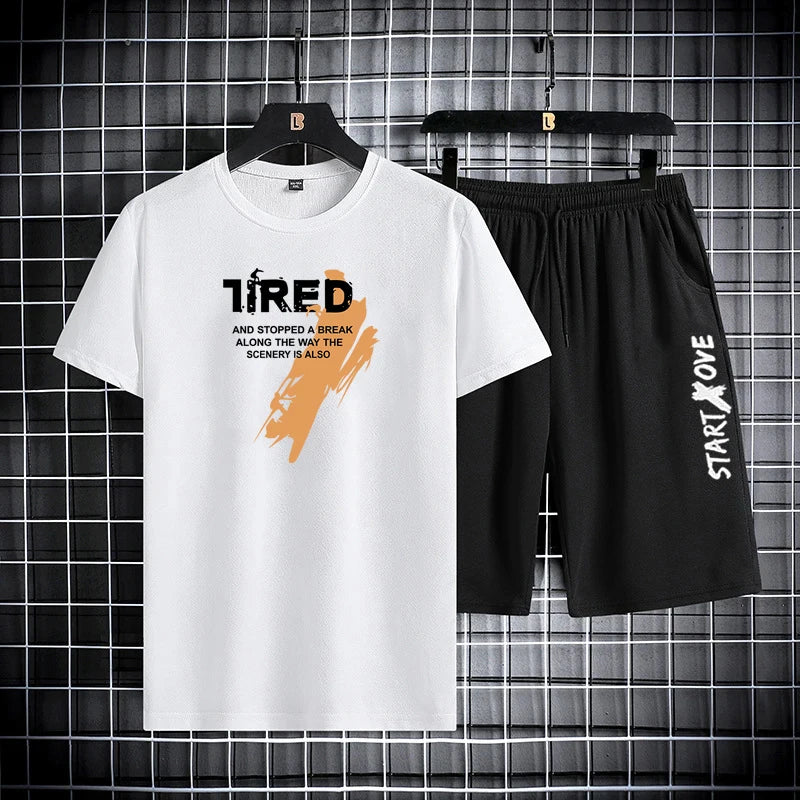 AWCTA Men’s Sports T-Shirt & Shorts Set