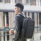 AWCTA 17.3” Waterproof Laptop Backpack – Large Capacity Travel & Business Bag | Dark Grey